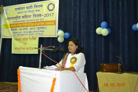 AA. Intl. Women's Day Topic-Prevention of stress related non communicable disease by rajyoga mediatation, Save the girl child & respect the women